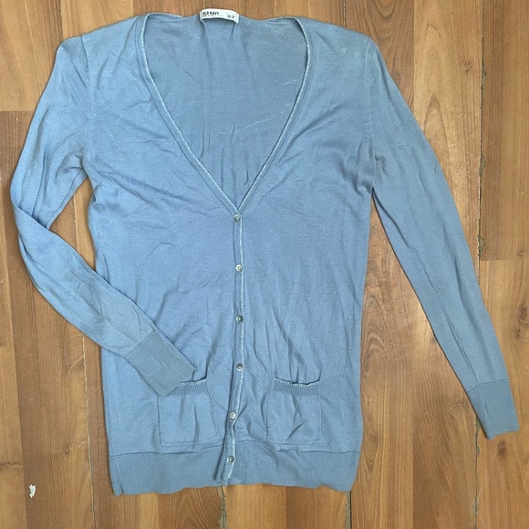 Greyish Blue Cardigan - Picture 2 of 2